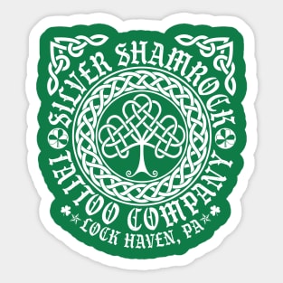 2k24 Silver Shamrock Tattoo Company St. Paddy's Style 03 Sticker